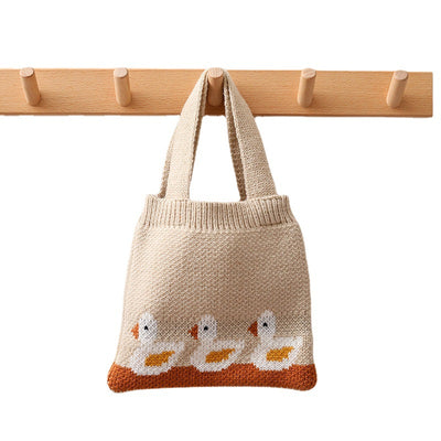 Bolsa Infantil Tejida con Diseño de Dibujos Animados - Image 5