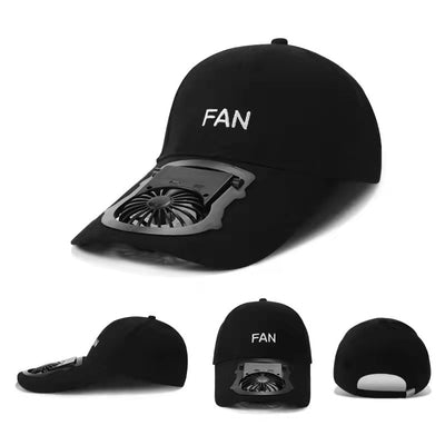 Gorro Ventilador con Protección Solar para Exteriores