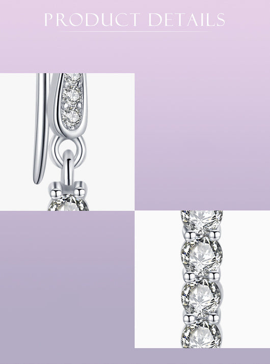 Aretes de Plata 925 con Diamantes Artificiales de Alta Calidad - Image 10