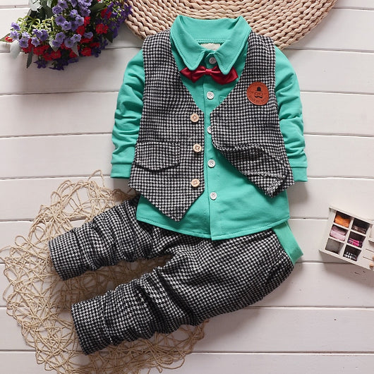 Conjunto de Tres Piezas para Niño: Camisa, Chaleco y Pantalón - Image 6