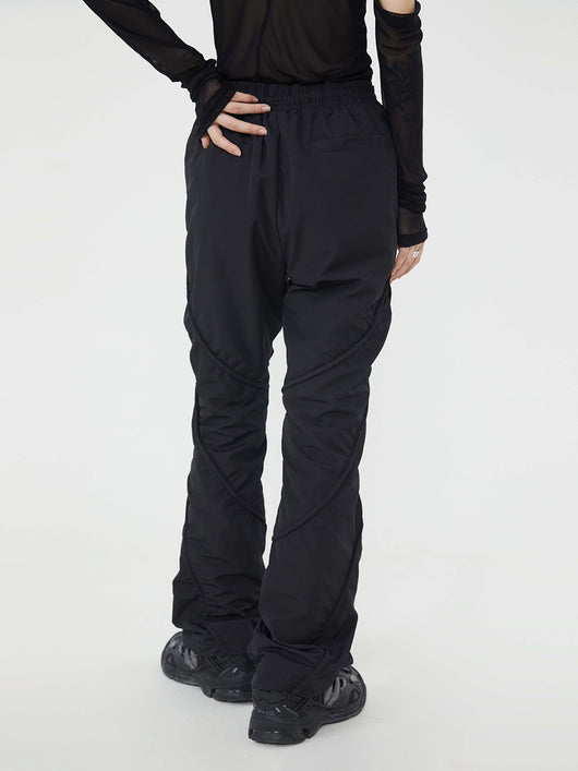 Pantalones Deportivos Sueltos con Pliegues - Estilo Street Casual - Image 4