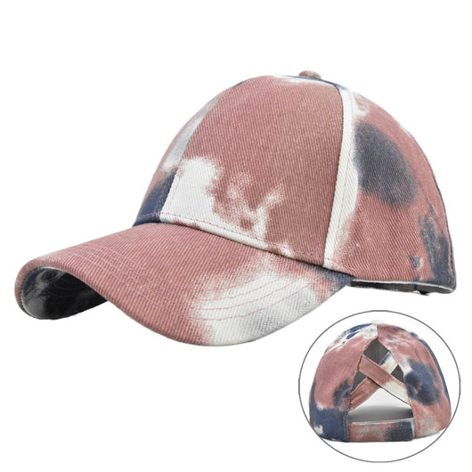 Gorra de Béisbol con Diseño Tie Dye Cruzado para Mujer - Image 7