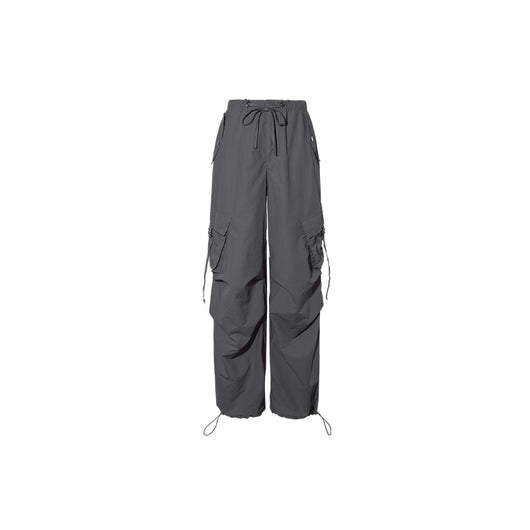 Pantalón Recto Ancho Cintura Media con Pliegues - Image 8