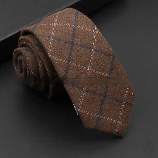 Corbata de Lana Artificial Estilo Coreano - Accesorio Casual Versátil - Image 20