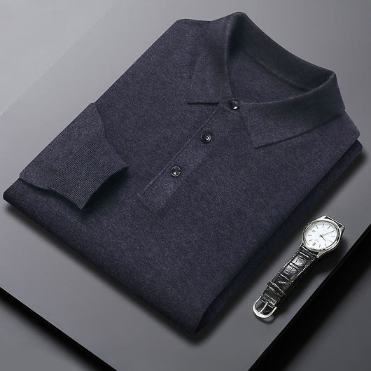 Suéter de Cuello Alto Tejido para Hombre - Colección Invierno - Image 9