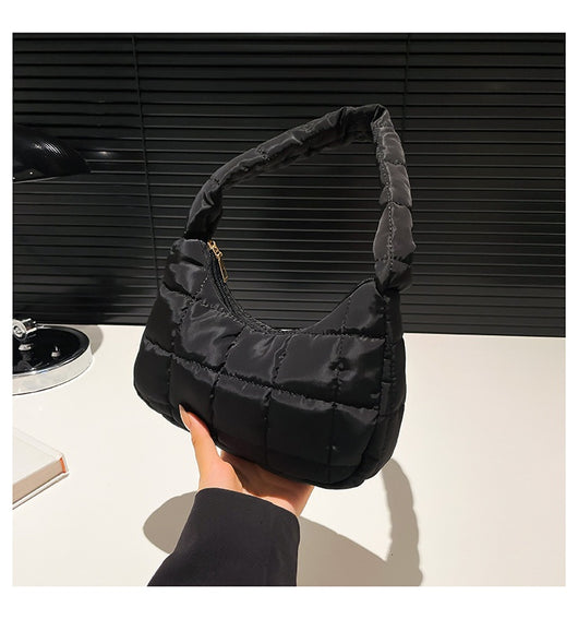 Bolso Bandolera Lunar de Un Hombro - Diseño Minimalista para Mujer - Image 16
