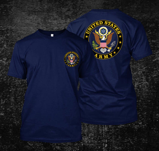 Camiseta Militar del Ejército Estadounidense para Hombre - Algodón Premium - Image 8