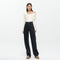 Women's Black and Gray Two-Tone Jeans - Versatile Style