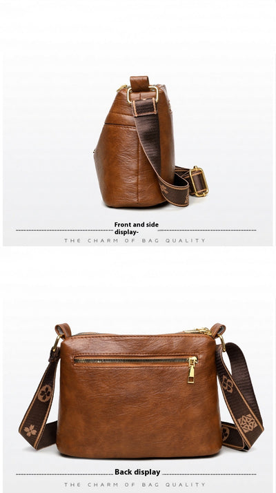 Bolso Bandolera de Gran Capacidad con Múltiples Compartimentos - Image 12