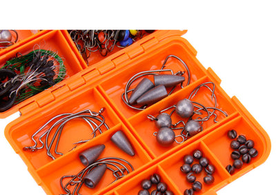 Kit Completo de 257 Accesorios para Pesca - Anzuelos, Señuelos y Equipos Texas - Image 13