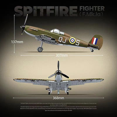 Serie de Bloques Constructivos Avión de Combate Militar - Image 10