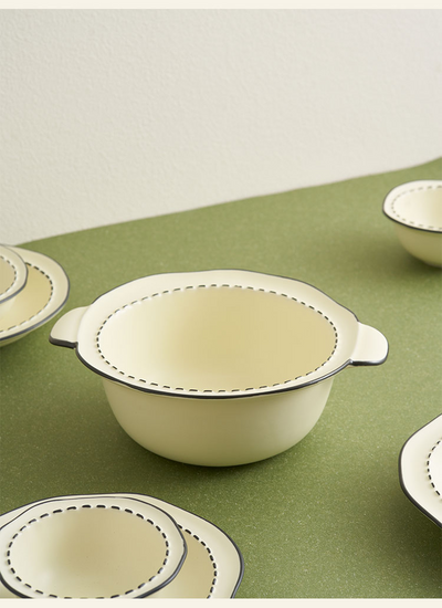 Tazón de Cerámica Blanca Premium para Mesa Moderna - Image 20