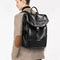Mochila de Cuero Genuino para Hombre - Gran Capacidad