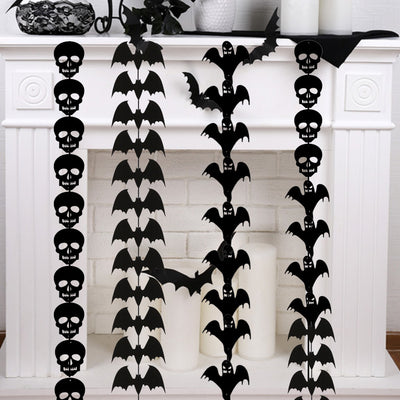 Guirnalda de Murciélagos de Tela No Tejida para Halloween - Image 9