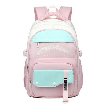 Mochila de Viaje Casual con Contraste de Colores - Image 7