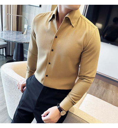 Camisa Térmica Textura Waffle Cuello V Manga Larga - Image 27