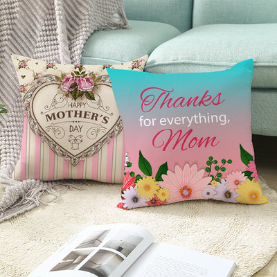 Funda de Almohada Día de la Madre Nórdica Piel de Melocotón - Image 27