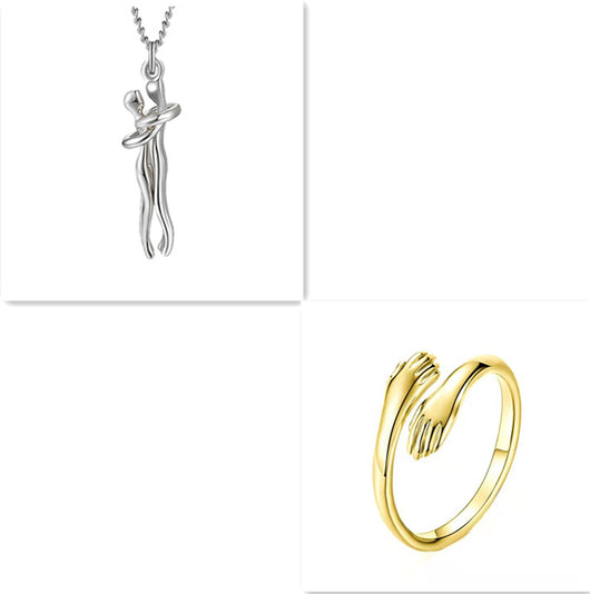 Collar Abrazo de Amor - Joyería Unisex para Parejas - Image 12