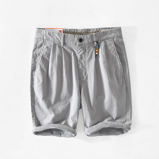 Pantalones Casuales de Algodón para Hombre - Corte 3/4 Clásico