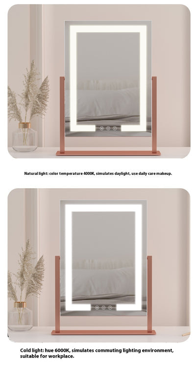 Espejo de Maquillaje LED de Escritorio con Iluminación Profesional - Image 8