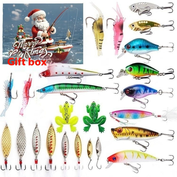 Traje de Pesca Navideño Creativo - Regalo Perfecto para Pescadores