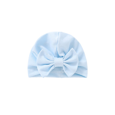Gorro de Bebé Recién Nacido con Lazo Grande - Diseño Europeo y Americano - Image 8