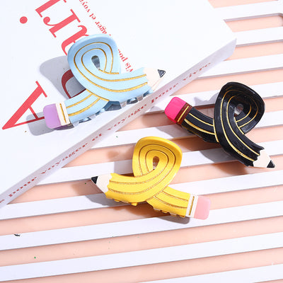 Horquillas Tiburón con Clip Retorcido - Accesorios Versátiles para Personalidad