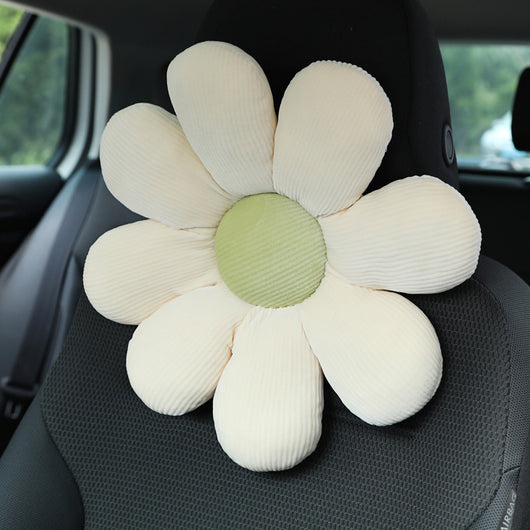 Reposacabezas de Peluche Floral para Auto - Image 11