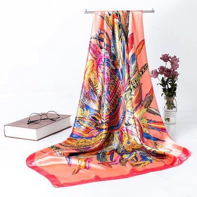 Pañuelo de Seda Multifuncional - Foulard Satinado Versátil - Image 7