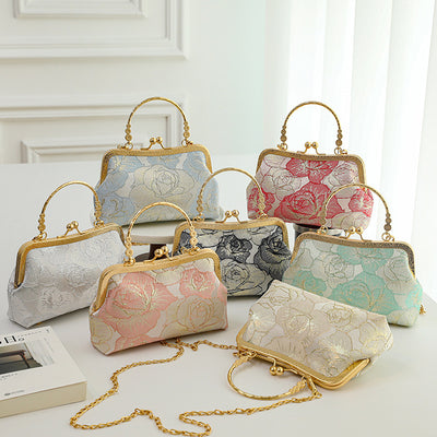 Bolso de Noche Cheongsam Mini - Elegancia Oriental