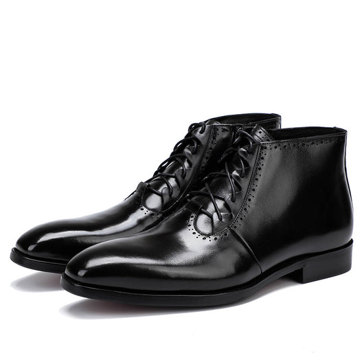 Botas Altas de Cuero para Hombre Knight - Estilo y Durabilidad - Image 4
