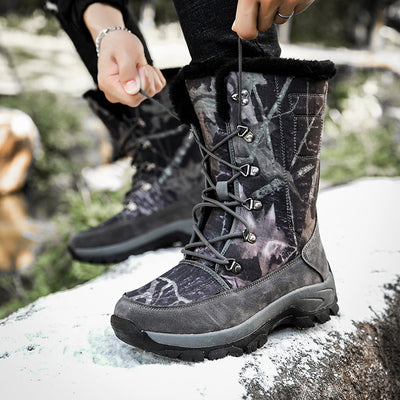 Botas de Invierno Acolchadas de Algodón Grueso con Forro Térmico - Image 10