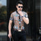 Men's Wrinkle-Free Breathable Short-Sleeve Floral Shirt