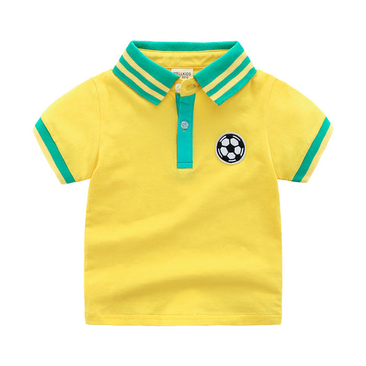 Polo Infantil de Manga Corta con Solapa Clásica - Image 4