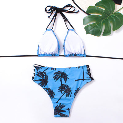 Bikini Deportivo con Diseño Tropical Estampado - Image 12