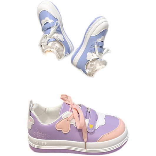 Zapatillas Deportivas Escolares para Niña Rosa Púrpura Versátiles - Image 12