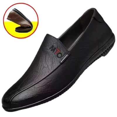 Zapatos Casuales Slip-on de Cuero Transpirable para Hombre - Image 5