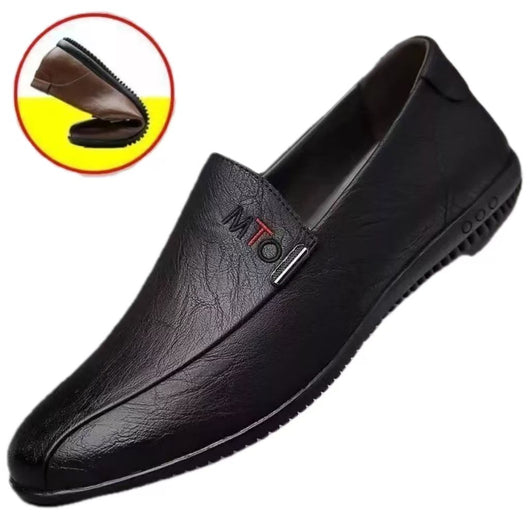 Zapatos Casuales Slip-on de Cuero Transpirable para Hombre - Image 5