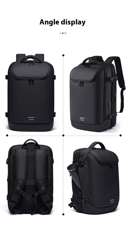 Mochila Multifuncional con Compresión al Vacío para Hombre - Image 13