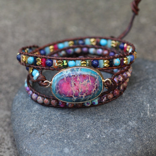 Pulsera de Cuero Trenzado - Image 4