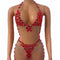 Vestido Elegante Transparente con Cristales Brillantes