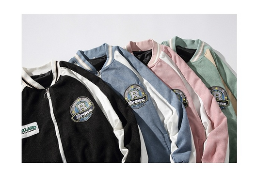 Chaqueta Beisbolera de Pana para Mujer - Diseño Delgado y Moderno - Image 19