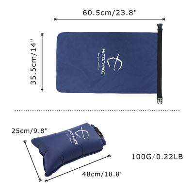 Colchoneta Inflable de Panal para Camping y Tienda de Campaña - Image 14