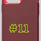 Vermelho Vinho Tinto Rosa IP 13 6.7 Capa Individual