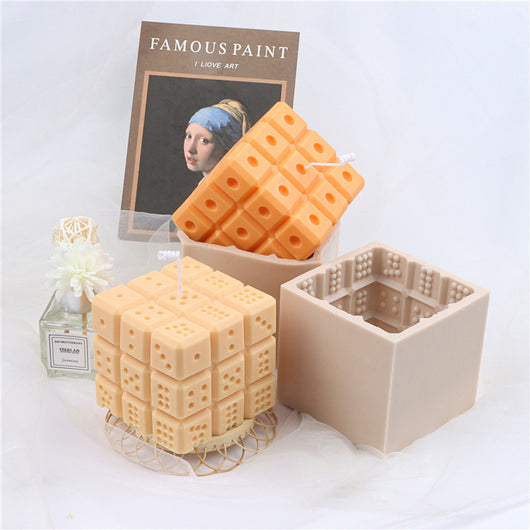 Molde de Silicona Cuadrado para Velas Aromáticas Artesanales - Image 5