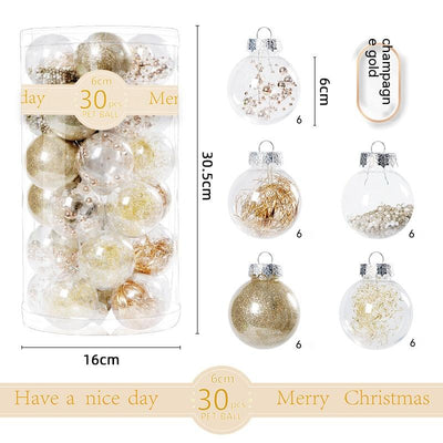 Pack 30 Esferas Navideñas Transparentes para Árbol - Image 17