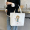 Bolsa de Lona para Mujer - Bolso Tote Escolar Versátil