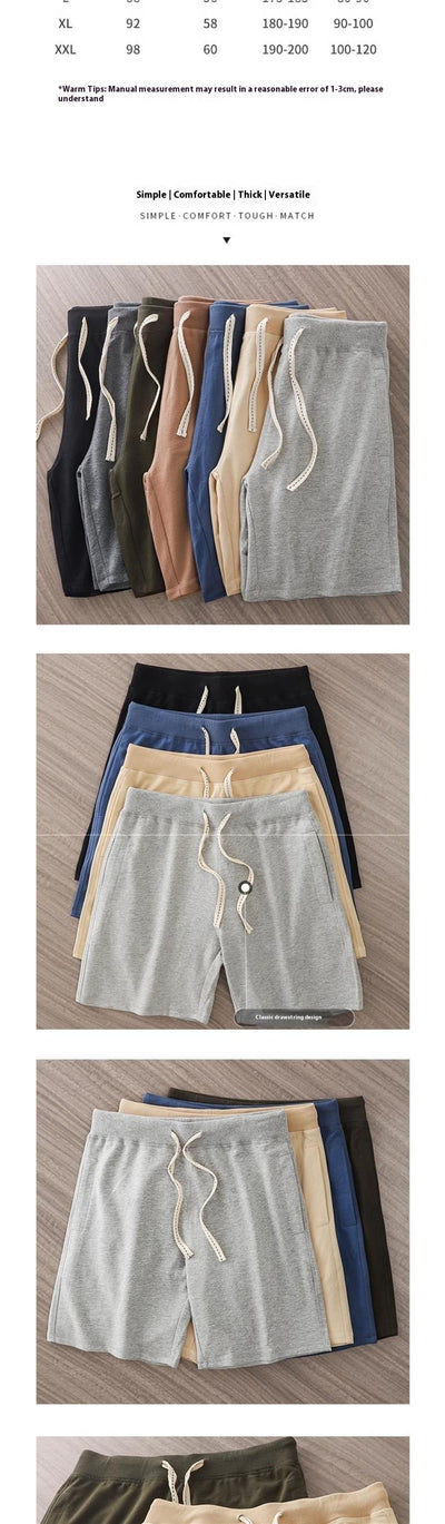 Shorts Casuales Holgados Khaki para Hombre - Comodidad Versátil - Image 26