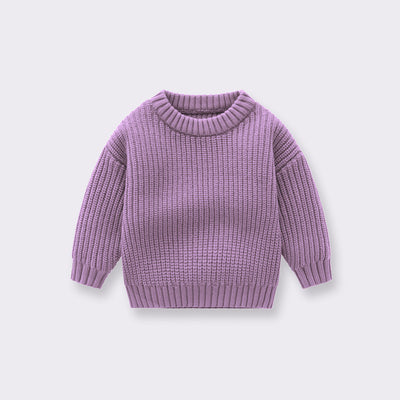 Abrigo Tejido Suelto para Niños y Niñas - Otoño e Invierno - Image 2