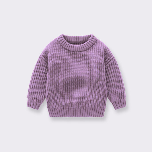Abrigo Tejido Suelto para Niños y Niñas - Otoño e Invierno - Image 2